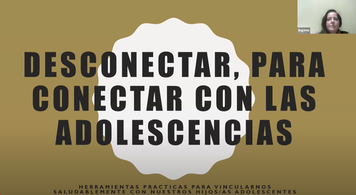 Desconectar para conectar con las adolescencias