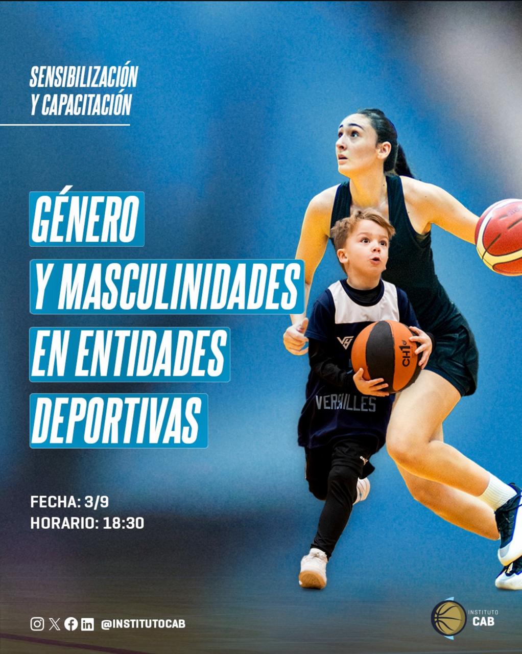 Género y masculinidades en entidades deportivas